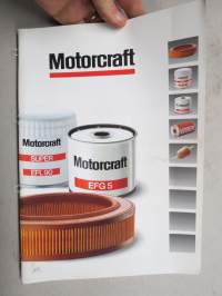 Motorcraft Oil Filters Catalogue -suodatinluettelo