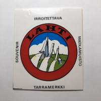 Lahti -tarra, matkamuistotarra 1970-luvulta