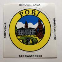 Pori -tarra, matkamuistotarra 1970-luvulta