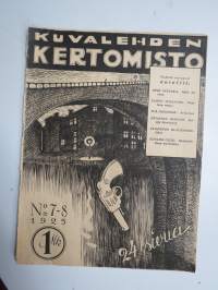 Kuvalehden Kertomisto 1925 nr 7-8