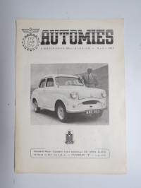 Automies 1953 nr 4, Triumph Sport, Standard 8, Leyland / Helsingin Autokoritehdas Oy Helko, Ferguson - SM-kyntö, ym.