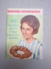 Rumford leivonataohjekrija 40 kokeiltua ohjetta - helppo leipoa itse halvalla