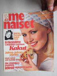 Me Naiset 1978 nr 42, 19.10.1978, Julma-Juha Väätäinen perheineen, Veikko Tuomi, Shirley Temple, Riitta Väisänen, Mirja Sassi, ym.