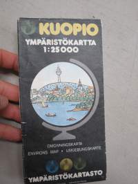 Kuopio ympäristökartta 1979 -kartta