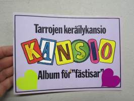 Tarrojen keräilykansio - Album för festisar