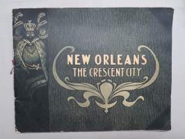 New Orleans - The Crescent City - From Late Photographs -kuvakirja arviolta aivan 1900-luvun alkuvuosilta (kuvissa ei näy autoja)