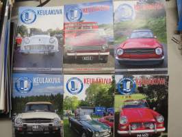 Keulakuva (Triumph Cars Club of Finland) -kerholehti 6 kpl yhdessä