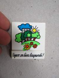 Espoo on kiva kaupunki -mainostikkuvihko / tikkuaski