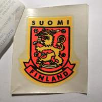 Suomi - Finland -siirtokuva / vesisiirtokuva / dekaali -1960-luvun matkamuisto