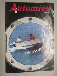 Automies 1969 nr 2 - Korpivaara Oy Toyota, Citroën, Terhi, O&K, Ukko Mestari, Broomwade  - asiakaslehti