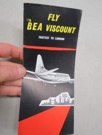 Fly BEA Viscount - British European Airways -esite