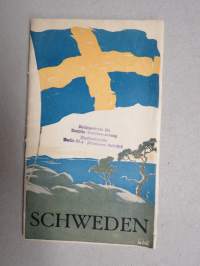 Schweden 1927 -travel brochure / matkailuesite