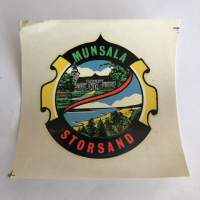 Munsala - Storsand -siirtokuva / vesisiirtokuva / dekaali -1960-luvun matkamuisto