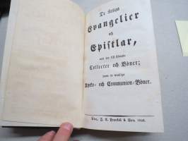 De Årliga Evangelier och Epistlar med der till hörande Collecter och Böner; jemte de wanliga Kyrko- och Communion-Böner, (Åbo, J.C. Frenckell & Son, 1842)