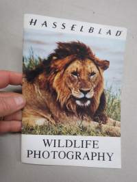 Hasselblad wildlife photography -myyntiesite / brochure in english