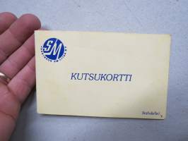 Jääkiekon SM-Liiga - kutsukortti, päättäjäiset 14.5.1982 - 