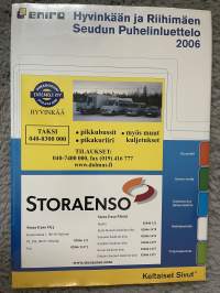 Hyvinkään ja Riihimäen seudun puhelinluettelo 2006 (Hyvinkää ja Riihimäki)