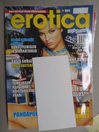 Erotica High Society 2009 nr 1 Eestin versio! -aikuisviihdelehti / adult graphics magazine