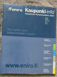 Paikallinen puhelinluettelo ja kaupunki- info 2005 (Kemi, Tornio, Keminmaa, Simo ja Tervola)