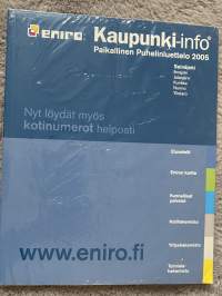 Paikallinen puhelinluettelo ja kaupunki- info 2005 (Seinäjoki, Ilmajoki, Jalasjärvi, Kurikka, Nurmo ja Ylisaro)