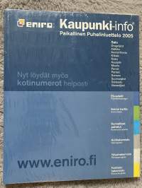 Paikallinen puhelinluettelo ja kaupunki- info 2005 (Salo, Halikko, Kemiö, Kiikala, Kisko, Kuusjoki, Muurla, Perniö, Pertteli, Somero, Suomusjärvi ja Särkisalo)