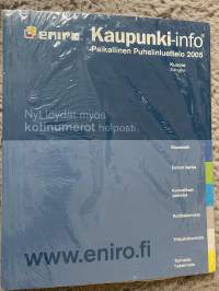 Paikallinen puhelinluettelo ja kaupunki- info 2005 (Kuopio ja Siilinjärvi)