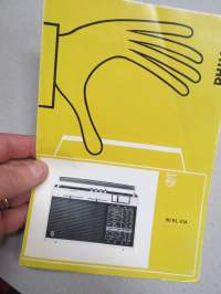 Philips 90 RL 414radio - Instructions for use - Gebruiksaanwijzing - Bedienungsanleitung - Mode d´emplooi - Instrucciones de manejo - Bruksanvisning - Istruzioni