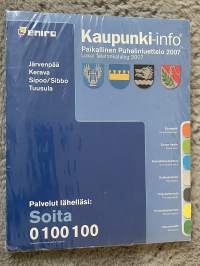 Järvenpään, Keravan, Sipoon ja Tuusulan Kaupunki-info ja Paikallinen Puhelinluettelo 2007 (Järvenpää, Kerava, Sipoo ja Tuusula)