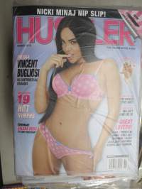 Hustler 2012 March -aikuisviihdelehti / adult graphics magazine