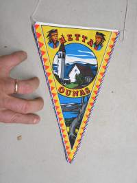 Lappi - Hetta - Ounas -matkailuviiri / souvenier pennant