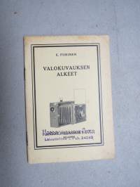 Valokuvauksen alkeet