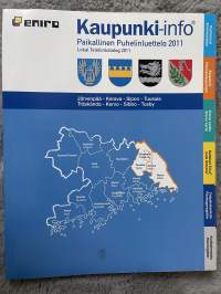 Järvenpään, Keravan, Sipoon ja Tuusulan Kaupunki-info ja paikallinen puhelinluettelo 2011 (Järvenpää, Kerava, Sipoo ja Tuusula)