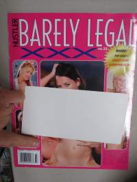 Hustler Barely Legal XXX nr 33 -adult graphics magazine / aikuisviihdelehti