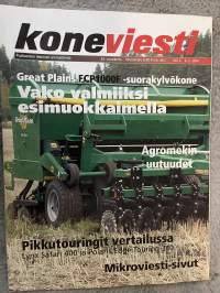 Koneviesti 2004 nr 2 - Great Plains FCP1000F-suorakylvökone, Agromekin uutuudet, Pikkutouringit vertailussa, Mikroviesti-sivut, ym.