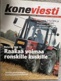 Koneviesti 2003 nr 5 - Jonsered 2152 WH ja Husqvarna 353 G: Muotoja on - entä suorituskykyä?, Belarus 920 TS - Raakaa voimaa ronskille kuskille, ym.