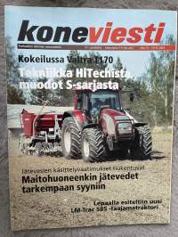 Koneviesti 2003 nr 12 - Kokeilussa Valtra T170 - Tekniikka HiTechista, muodot S-sarjasta, Jätevesien käsittelyvaatimukset tiukentuvat, ym.