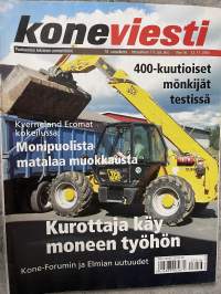 Koneviesti 2003 nr 16 - 400-kuutioiset mönkijät testissä, Kverneland Ecomat kokeilussa - Monipuolista matalaa muokkausta, Kone-Foorumin ja Elmian uutuudet, ym.