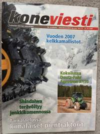 Koneviesti 2006 nr 14 - Vuoden 2017 kelkkamallistot, Kokeilussa Deutz-Fahr Agrotron K120, Shindaiwa terävöityy jenkkikomennossa, ym.