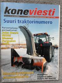 Koneviesti 2006 nr 4 - Suuri traktorinumero, parivertailussa portaattomat: John Deere 6920S, Massey Ferguson 7490, Monikäyttöinen etunostolaite, ym.