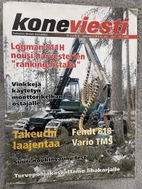 Koneviesti 2006 nr 1 - Logman 811H nousi harvesterien 