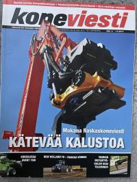 Koneviesti 2014 nr 11 - Mukana raskaskoneviesti, Kätevää kalustoa, Kokeilussa Avant 760i, Vanhan metsätyökalun uusi tuleminen, ym.