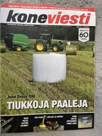 Koneviesti 2012 nr 13 - John Deere 990 Tiukkoja paaleja, Talvi tulee, oletko valmis?, Big Float kelluu ja kasvaa, Pieni mutta pippurinen Fendt 209V, ym.