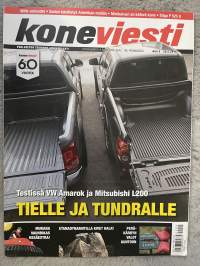 Koneviesti 2012 nr 9 - Testissä WW Amarok ja Mitsubishi L200, Etanadynamiitilla kivet halki, Perä-kärryn valot kuntoon, ym.