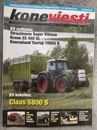 Koneviesti 2009 nr 14 - KV esittelee: Strautmann Super Vitesse, Krone ZX 450 GL, Kverneland Taarup 10055 R, KV kokeilee: Claas 5800 S, VM Pneuma 600, ym.