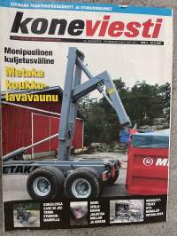 Koneviesti 2007 nr 5 - Monipuolinen kuljetusväline Metaka koukku-lavavaunu, Kokeilussa Case IH JXC Trima etukuormaimella, ym.