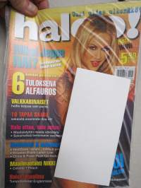 Haloo 2006 nr 5 -aikuisviihdelehti / adult graphics magazine