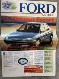 Ford Uutiset 1995 nr 1 -asiakaslehti / customer magazine