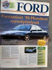 Ford Uutiset 1995 nr 3 -asiakaslehti / customer magazine