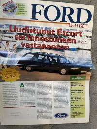 Ford Uutiset 1995 nr 2 -asiakaslehti / customer magazine