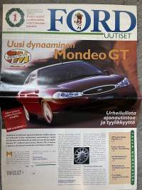 Ford Uutiset 1996 nr 4 -asiakaslehti / customer magazine